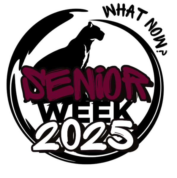 Senior Week. The Senior Week logo displayed. This logo will be seen on the t-shirts available for purchase. (Courtesy of Wanda Vanish)