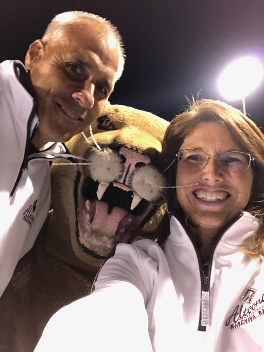 Mountain lions. At the end of this school year, both K. Detwiler and L. Detwiler are retiring. Both have taught music for over 30 years. "[Retirement] was a decision my husband and I made together," K. Detwiler said. "This is 35 years for me, and that's kind of when retirement age comes with teachers. Both of my children this past summer have moved out of Altoona. That was a big factor in it as well. We want to be able to go and visit. We are a very tight family, and we just haven't been able to see them. We're deciding it's time to put them first. They have sat second for a long time because of these jobs we have." [From left to right: L. Detwiler, K. Detwiler] (Photo contributed by Kelly Detwiler)