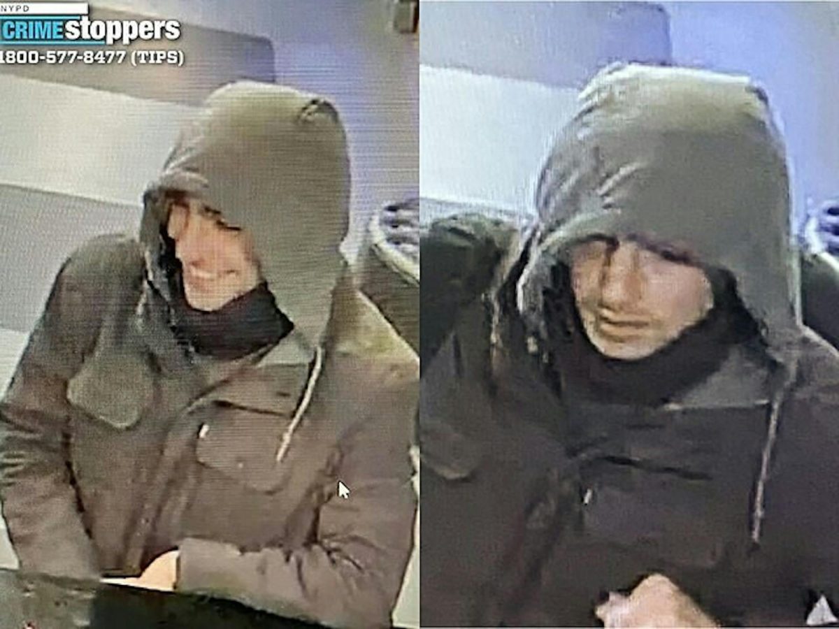 Mangione is caught on security footage prior to the shooting. (Courtesy of New York Police Department)
