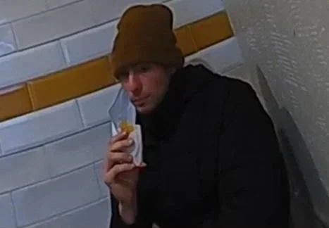 Mangione is caught on camera in a local McDonald's. (Courtesy of Pennsylvania State Police)