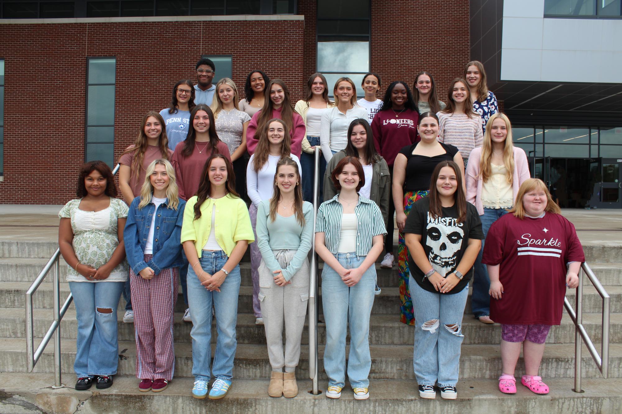 Friendly competitors. 28 seniors will be competing for the Homecoming crown. The coronation will take place during halftime at the football game on Oct. 10. 