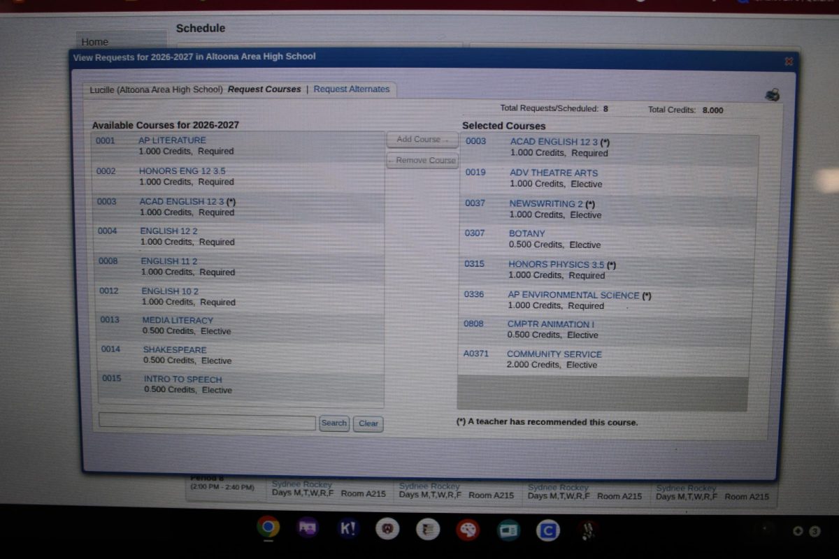 So many choices... When scheduling on Skyward, there will already be the teacher recommendations shown there. Students can add other courses they may have interest in.