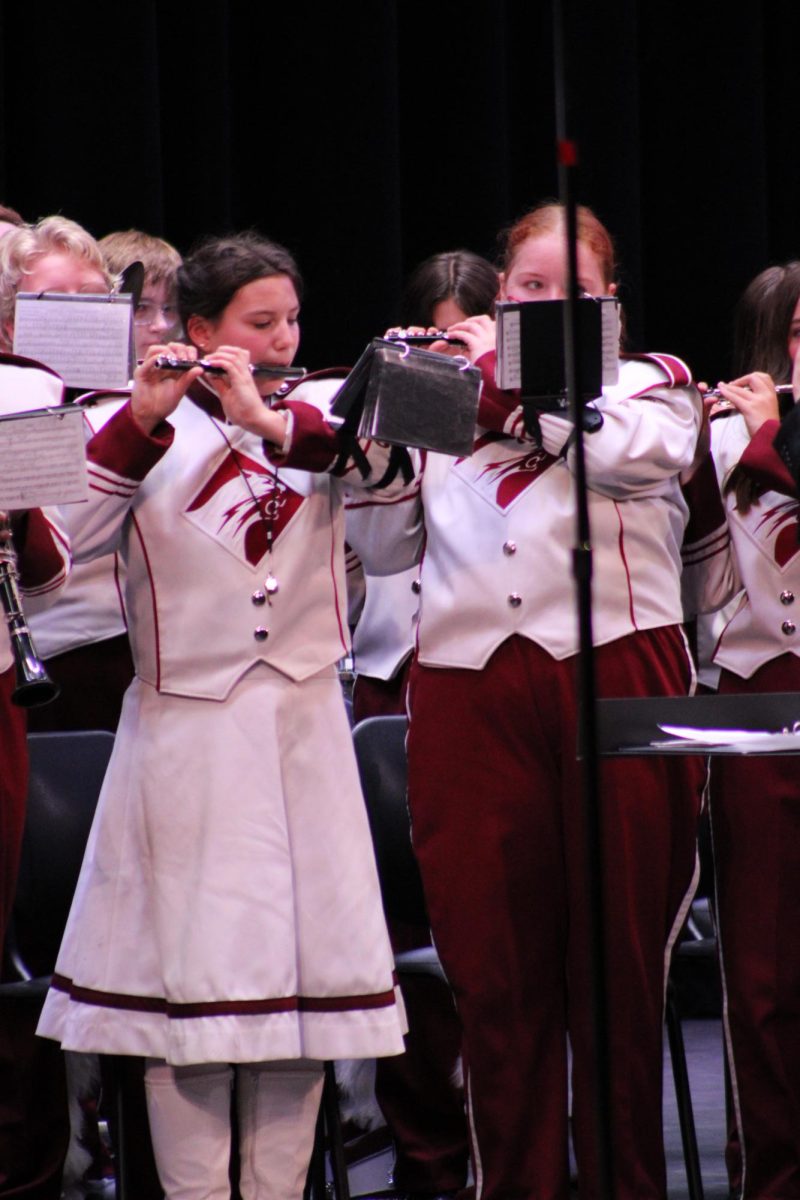 Hey Baby. The final song of the annual Bandarama concert was the Altoona Marching Band staple, "Hey Baby." audience members were encouraged to clap and sing along. 