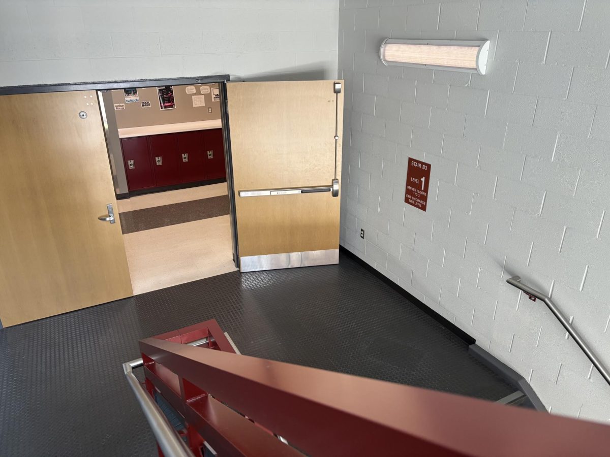 Stairwell B3 is nothing short of in inconvenience. Though it provides tri-floor access, it also interrupts the flow of hallway traffic, as its landings do not align with and hallways. 